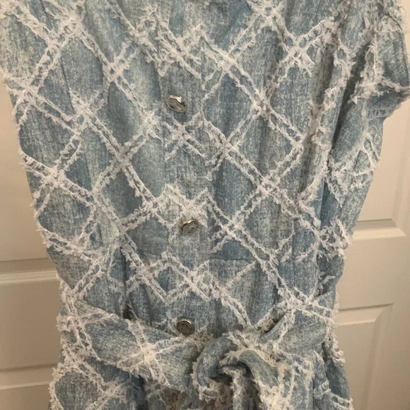 Made to Believe Denim Midi Dress NWT - Picture 2 of 6